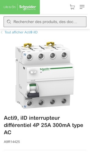 Interrupteur différentiel - interrupteur,