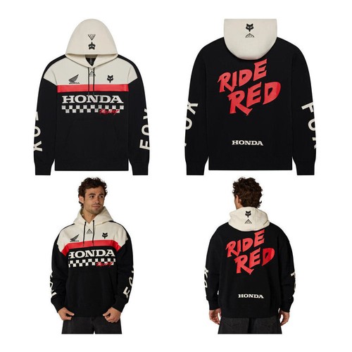 Fox honda hoodie - honda, sweat