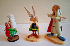 3 FIGURINES  PLASTOY ASTERIX