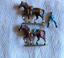 Chevaux train d'artillerie quiralu repeint année 1939