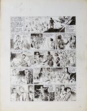 Planche originale dessin de Raymond POÏVET paru dans VAILLANT en 1955 POIVET