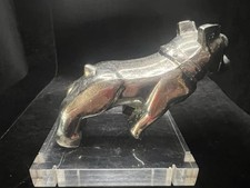 Mascotte AUTO Chien BULLDOG Capot Automobile Américaine Camion MACK Vintage