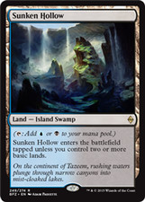 Magic MTG - Sunken Hollow - La bataille de Zendikar - MINT/NMINT - EN