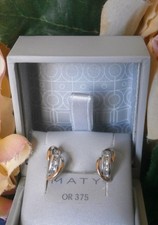 BOUCLES D’OREILLES TBE OR 9