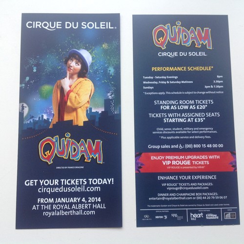 Flyer handbill cirque - /,