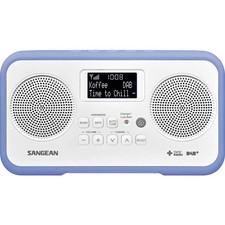 Sangean DPR-77 Radio de table DAB+, DAB, FM verrouillage clavier bleu