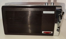 Transistor Optalix TO 100 Marron Très Foncé De 1974.