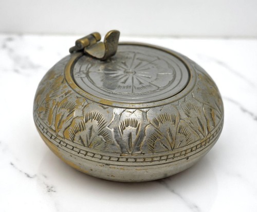Boîte cendrier ronde en - boîte,