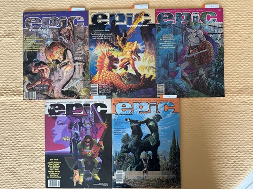 Lot epic illustrated - epic,