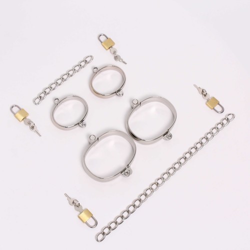 Menottes acier immobilisation - ,