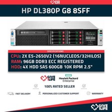 Rack serveur HP DL380P G8 8SFF