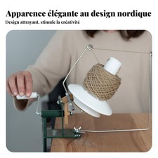 Enrouleur laine à - de,