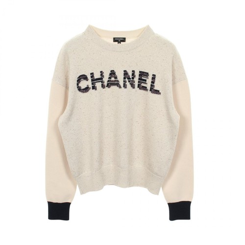 Pull tricot logo - , chanel
