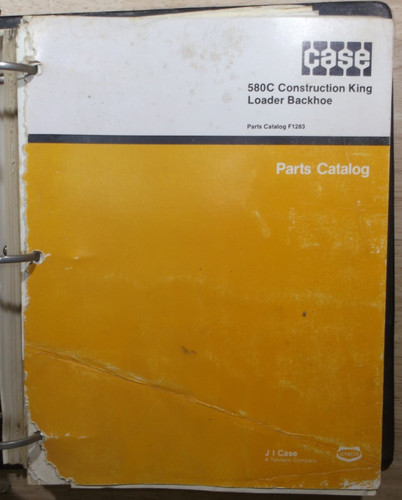 Manuel pièces case 580c - case,