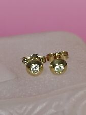 boucles d oreilles Ancienne or 18 carats Diamant Pour 0.10cts