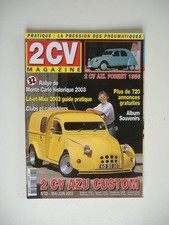 2 CV MAGAZINE n°32 2 CV AZL
