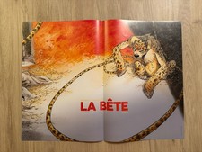 Affiche publicitaire La Bête