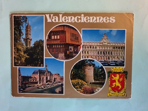 Carte postale nord - carte, du
