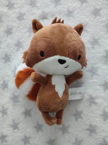 Doudou peluche renard ecureuil - peluche,