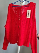 gilet rouge made In Italie