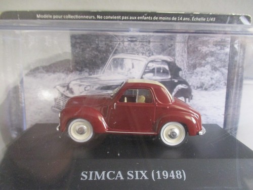 Microcar simca six 1948 - 1/43,