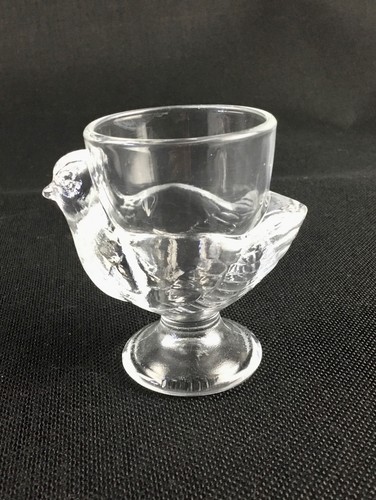 Coquetier verre ancien - , vintage