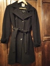 Manteau Trench Noir Femme T36