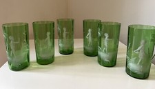 Ancienne série de 6 verres