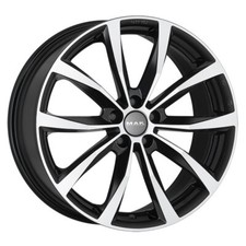 JANTES ROUES MAK WOLF POUR VOLKSWAGEN GOLF V R32 8X19 5X114,3 BLACK MIRROR E3S