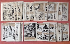 Fergal Gallieno Ferri 60 Planche Originale Kid Colorado petit format SER Chott