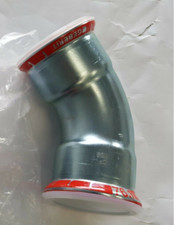 Geberit Mapress - Coude 45° D76,1mm, acier carbone Réf 20609 , NEUF - NEW