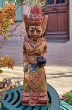 ANCIENNE STATUE POLYCHROME