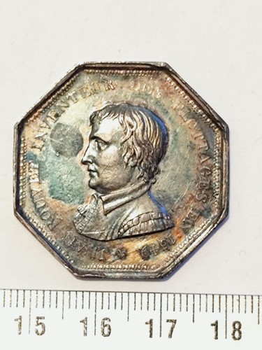 Ancien jeton argent - jeton, en
