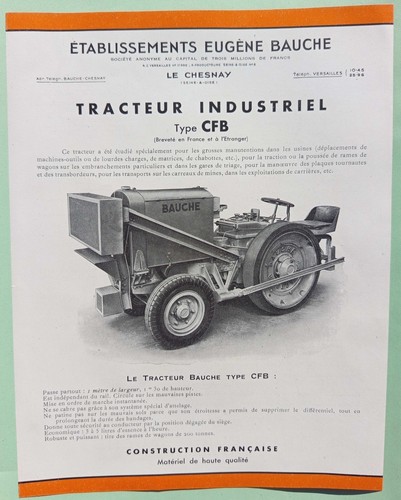 Fiche ets eugene bauche - ets,