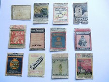 Etiquette Boite d'Allumette