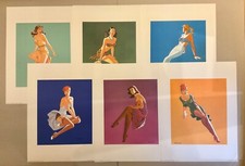 BERTHET LOT 6 AFFICHES OFFSET