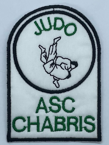 écusson patch judo club - -, judo-club