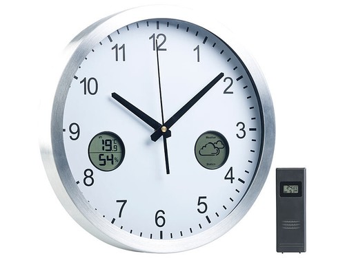 Horloge murale radio pilotée - murale, radio-pilotée
