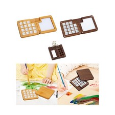Palette d'aquarelle vide
