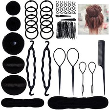 Accessoires de Coiffure, Lictin Set d'Outils de Coiffure Cheveux Coiffure Sty...