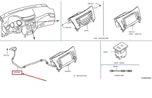 Antenne gps nissan - qashqai, j11