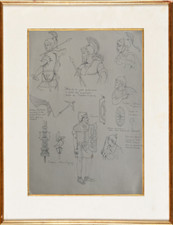 DESSIN CRAYON SOLDATS DE LA