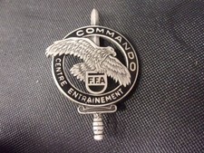 Insigne Brevet du Centre d'Entrainement Commando Forces Françaises en Allemagne