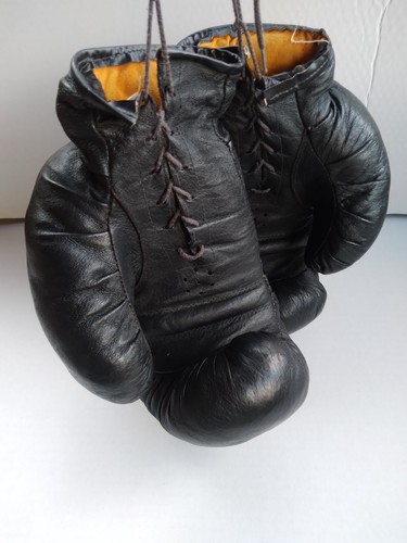 Gants boxe vintage - gants, de