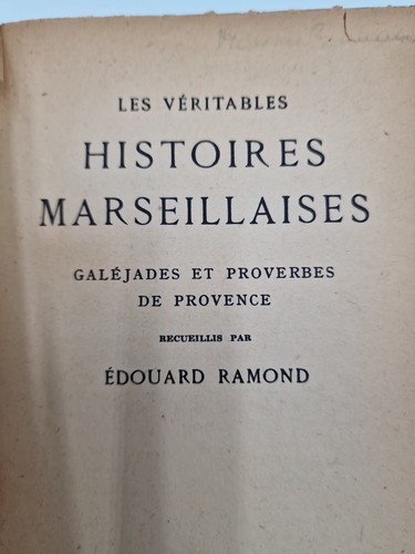 Livre sur marseille - sur,