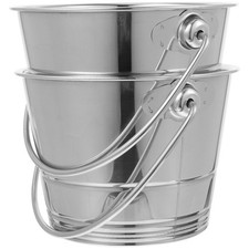 2 Pcs Sceaux À Glaçons Seau