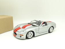 Burago SB 1/18 - Shelby Series 1 Silver 1999