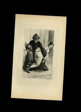 1927 Louis Malteste héliogravure fessée spanking bdsm curiosa erotica superbe