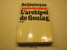 L'ARCHIPEL DU GOULAG 1 BANDE ROUGE SOLJENISTYNE SEUIL TBE