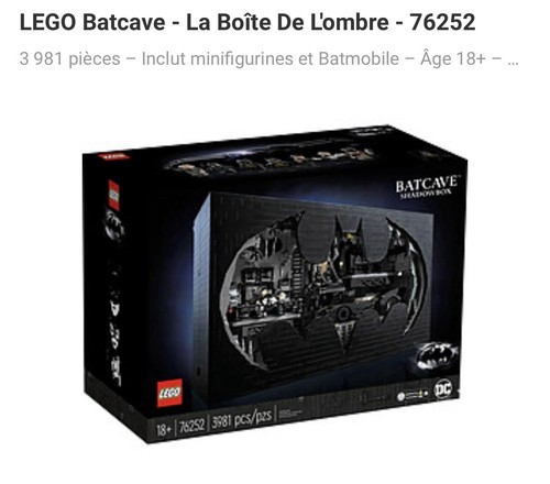 Lego 76252 batcave - 76252, box